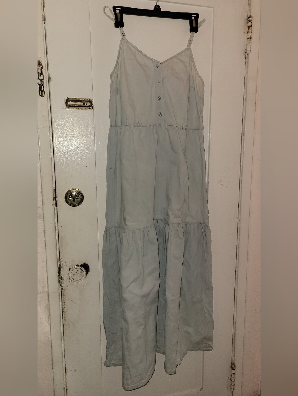 Universal Thread Light Blue Casual Elastic-Waist Top